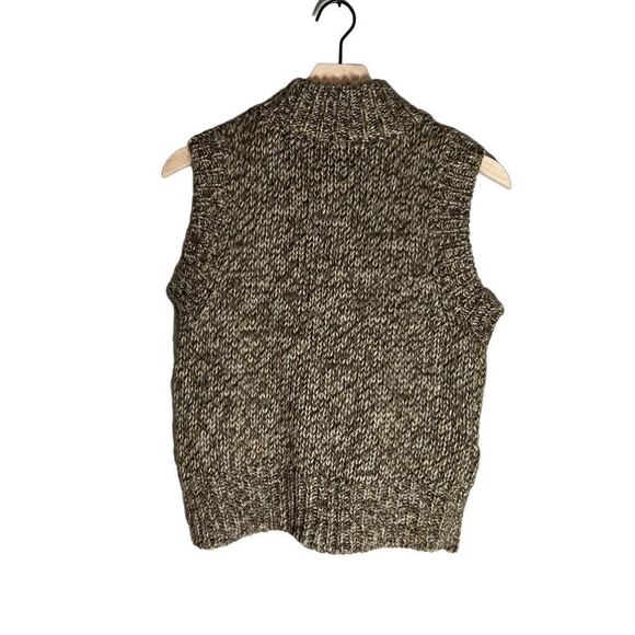 Sundance Zipper Front Vest in Brown/Beige Blend - Size S - Picture 5 of 7
